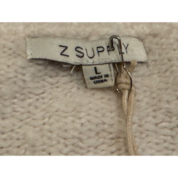 Z Supply Weekender Sweater Sands Size Large new with tags - Picture 8 of 8